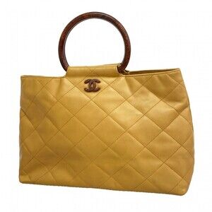 CHANEL Brown Leather Bag
